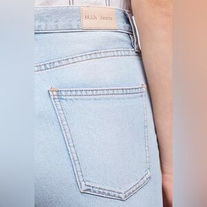 Anthropologie M.i.h Mimi High Rise Vintage Slim Jeans in Catbird.